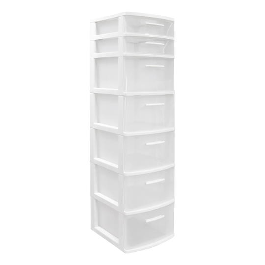 MQ Eclypse 7-Drawer Plastic Storage Unit