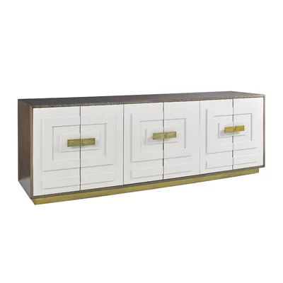 Jasper 84" Wide Walnut Wood Sideboard