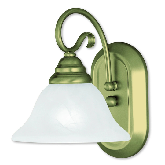 Livex Lighting Coronado 1 Light Antique Brass Bath Vanity