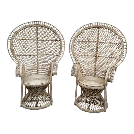1970S Peacock Chairs - A Pair