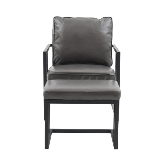 Recliner sofa chair,comfortable Lounge chair with stool