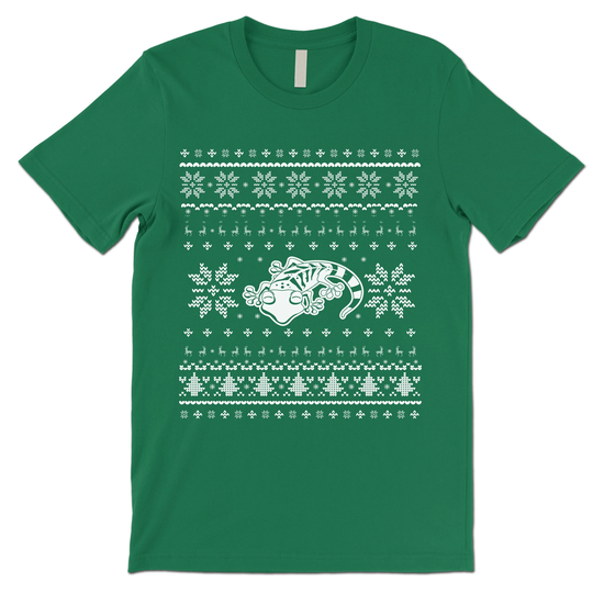 Leopard Gecko Christmas Shirt. Pet Ugly Xmas T Shirts