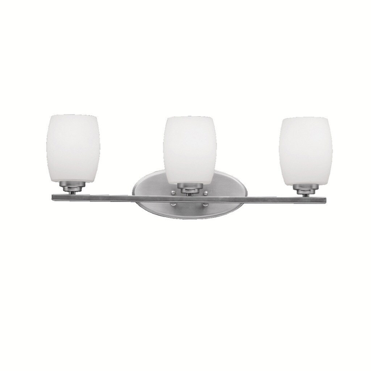 Kichler Lighting Eileen Collection 3-light Chrome Bath/Vanity Light