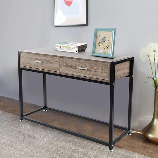 Console Entryway Sofa Coffee Tables with Drawers. - 47"L x 13"W x 31.8"H
