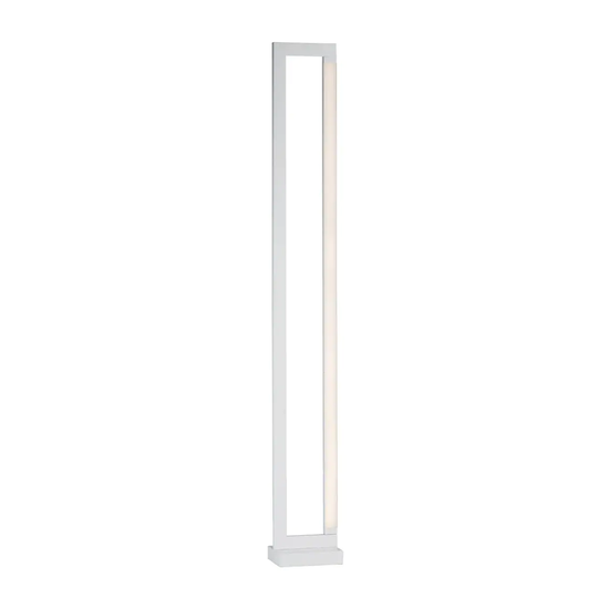 Rotator 1-Light 6.25" Wide Matte White Pendant Light
