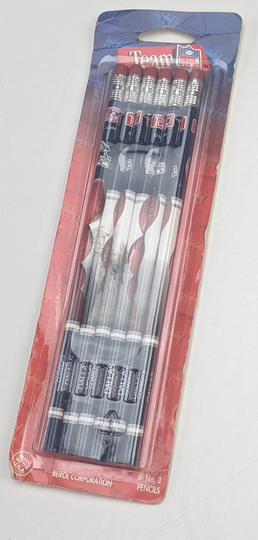 Dallas Cowboys 1993 Berol Pencils Six Pack Vintage 90S Nfl Football Free Shipping