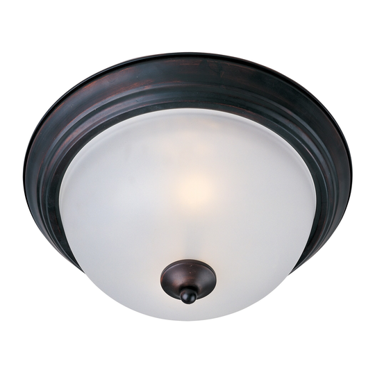 Essentials 11.5" Wide Steel Flush Mount Ceiling Light