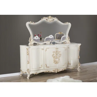 Henrikh 91" Wide Sideboard