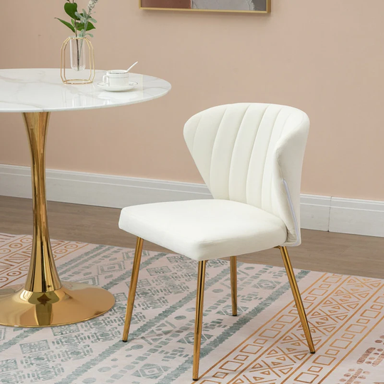 Modern Velvet Dining Chairs, Set of 2