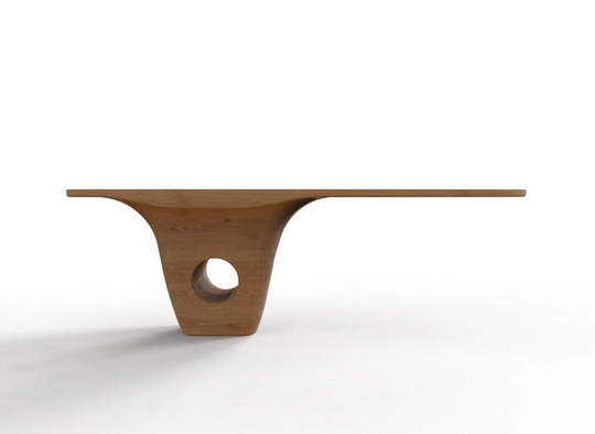 Custom Made Abstract Dining Table, Sculptured Table, Work Of Art