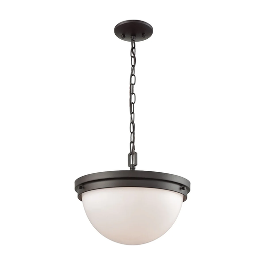 Beckett 3-Light Pendant, Semi Flush Mount Dual Mount