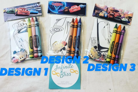 Cars Coloring Packs | Pages Party Favor Crayola Crayons
