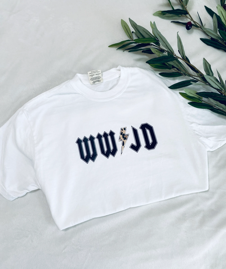 Wwjd Tshirt/Sweatshirt || Comfort Colors, Gildan Fleece, What Would Jesus Do, Wwjd, Trendy Wwjd Tee, Religious Tee