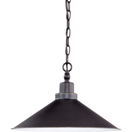 Bridgeview 1 Light Mission Dust Bronze Finish Pendant