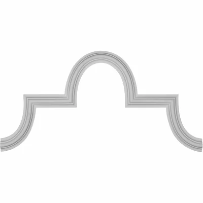 Adonis 11.88" H x 23.5" W x 0.75" D Panel Moulding