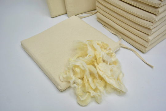 Wool Chair Pads For Dining Chairs, Cushions, Natural Seat Pads, Felt Cushion - Kitchen Puufic
