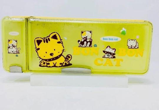 Vintage Bob Bin Cat Club Pencil Case