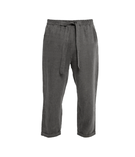 Linen Pants - 100% Linen Unisex Trousers Light Weight Ankle Length Designer Jan Hilmer