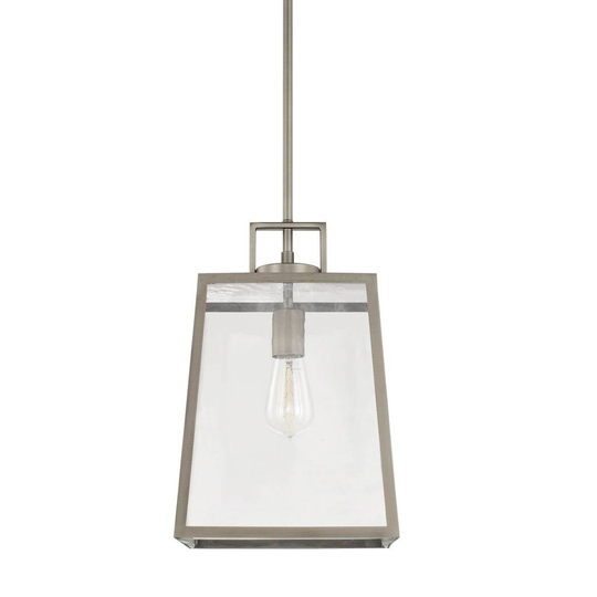 Kenner 1-light Antique Nickel Pendant - Antique Nickel