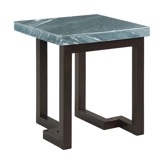 Picket House Furnishings Cypher Marble Square End Table