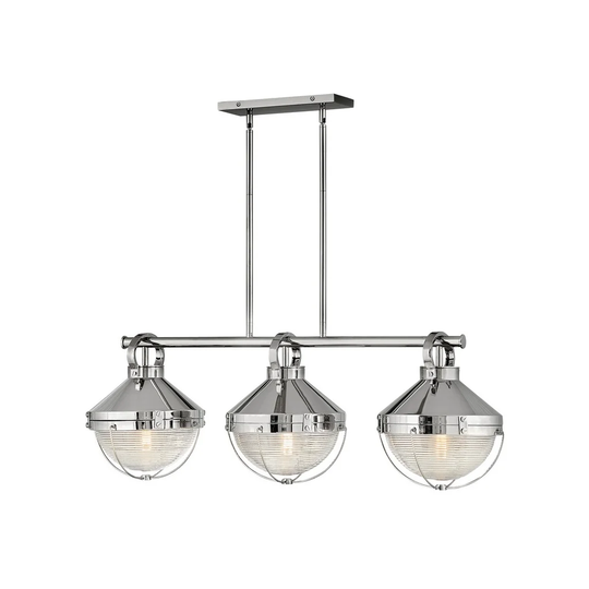 Hinkley Crew 3-Light in Polished Nickel