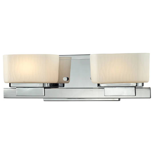 Avery Home Lighting Gaia 2-light Chrome Vanity Light