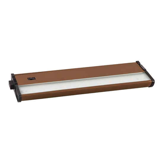 CounterMax MX-L120-DL 4" Wide Aluminum Under Cabinet Light