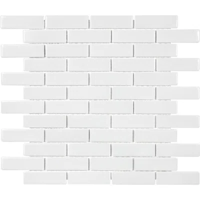 1" x 3" Porcelain Brick Joint Mosaic Wall & Floor Tile