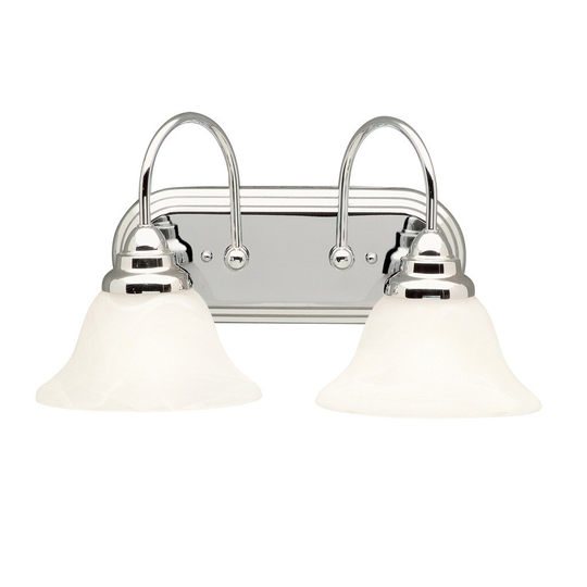 Kichler Lighting Telford Collection 2-light Chrome Bath/Vanity Light