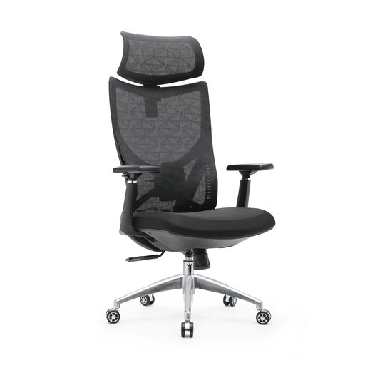 Porthos Home Benton Office Chair, PU Leather Seat, Adjustable Headrest