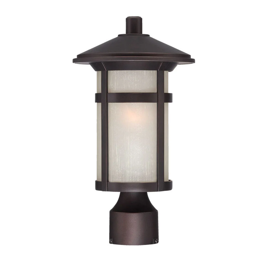Phoenix 1-light Architectural Bronze Outdoor Post Lantern