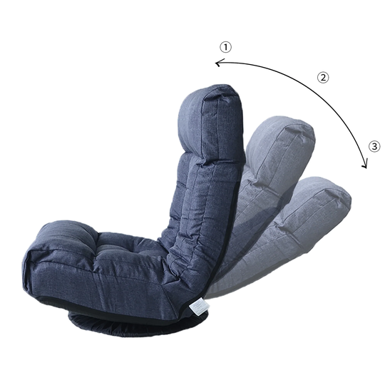 Floor Chair Single Sofa Reclining Chair Japanese Chair Lazy Sofa Tatami Balcony Swivel