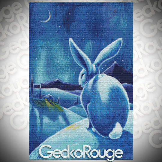Winter Hare By Lesley D Mckenzie Modern Cross Stitch Art Kit