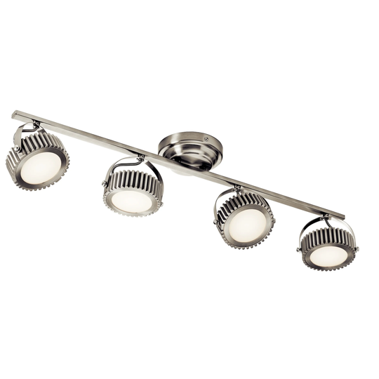 elan Sevier Brushed Nickel 4-light Rail Light