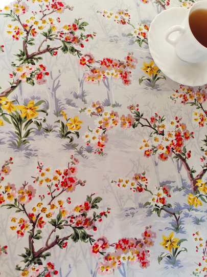 Garden Tablecloths, Garden Table Runner, Cover, Napkins, Umbrellas Tablecloth