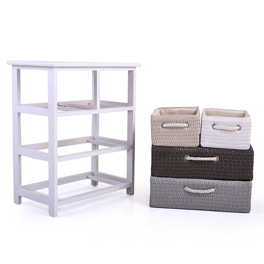 Drawer Dresser Chest with 4-Drawer Storage Unit
