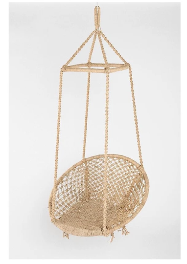 Hanging Swing | Chair Macrame Boho Decor Indoor Outdoor Hammock Handmade New Home Gift