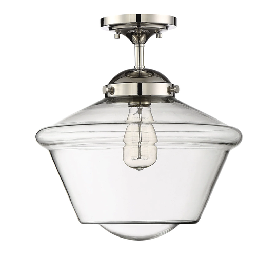 Trade Winds Lighting Ceiling Light 14" Semi-Flush