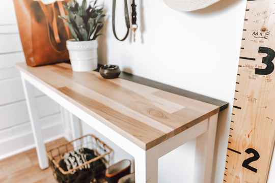 The Mae Entryway Table | Console Sofa Accent Modern Minimalist