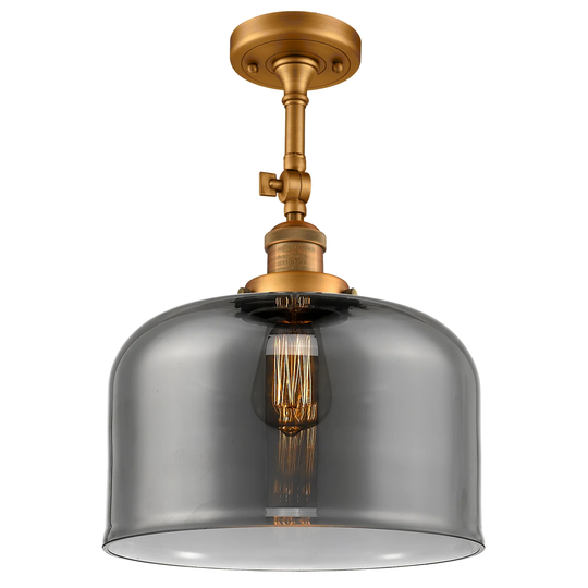 Innovations Lighting X-Large Bell 12" Wide Semi-Flush Ceiling Fixture