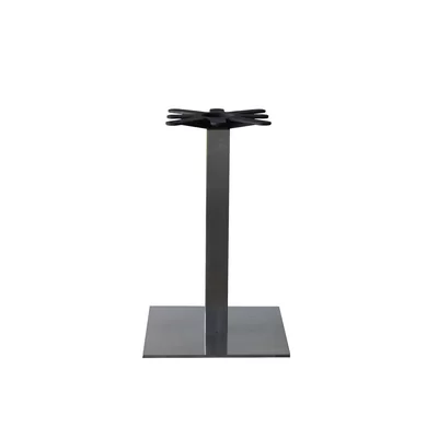 Square Stainless Steel Outdoor 28" Table Base