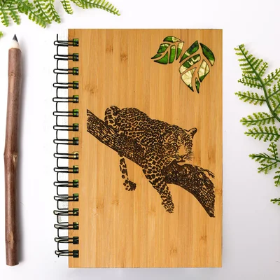 Leopard Handmade Journal