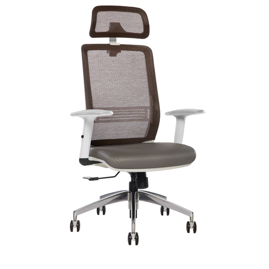 Sinfonia Sing High Back Ergonomic Office Chair, Anti-viral Copper Mesh Back, Lumbar Support