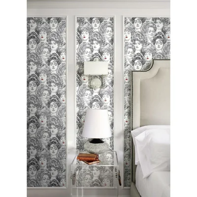 Pucker up Buttercup 33' L x 20.5" W Peel and Stick Wallpaper Roll