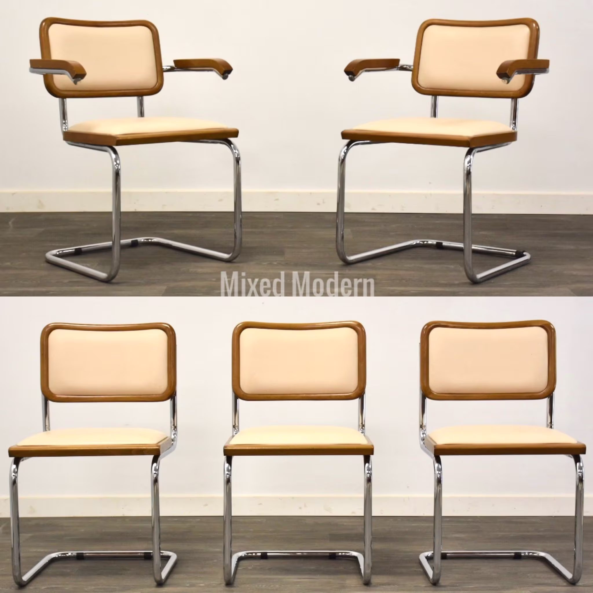 Marcel Breuer Cesca Dining Chairs - Set Of 5