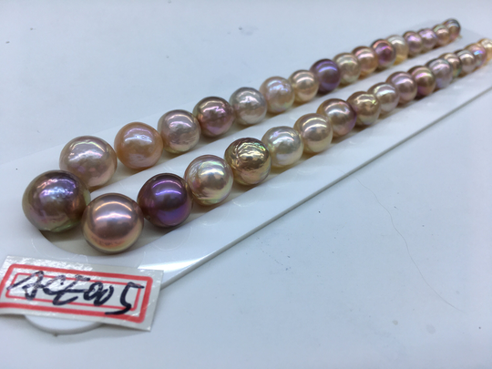 Natural Mixed Metallic Color Edison Loose Pearls, Ace005