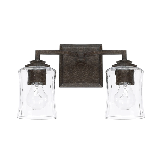 Porter 2-light Renaissance Brown Bath/Vanity Fixture