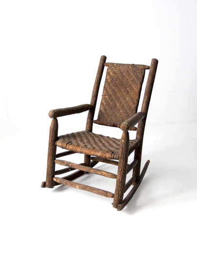 Antique Hickory Rocking Chair