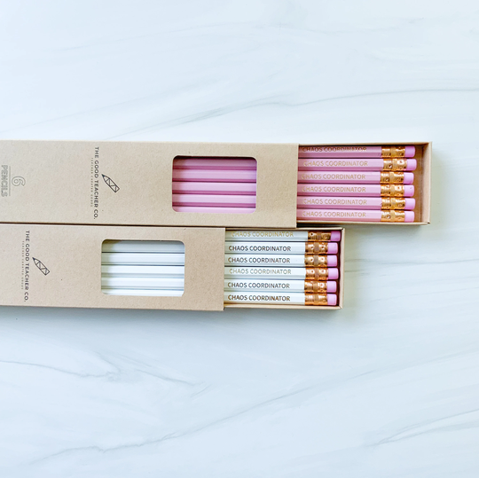 Chaos Coordinator Pencil Set | Of 6 Sharpened