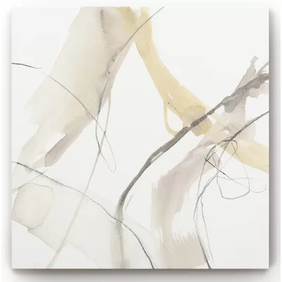 Neutral Momentum IV - Wrapped Canvas Print